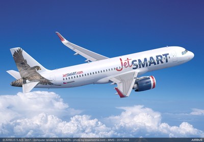 JetSMART has selected the Pratt & Whitney GTF™ engine to power its 85 firm order Airbus A320neo family aircraft. JetSMART has selected the Pratt & Whitney GTF™ engine to power its 85 firm order Airbus A320neo family aircraft.