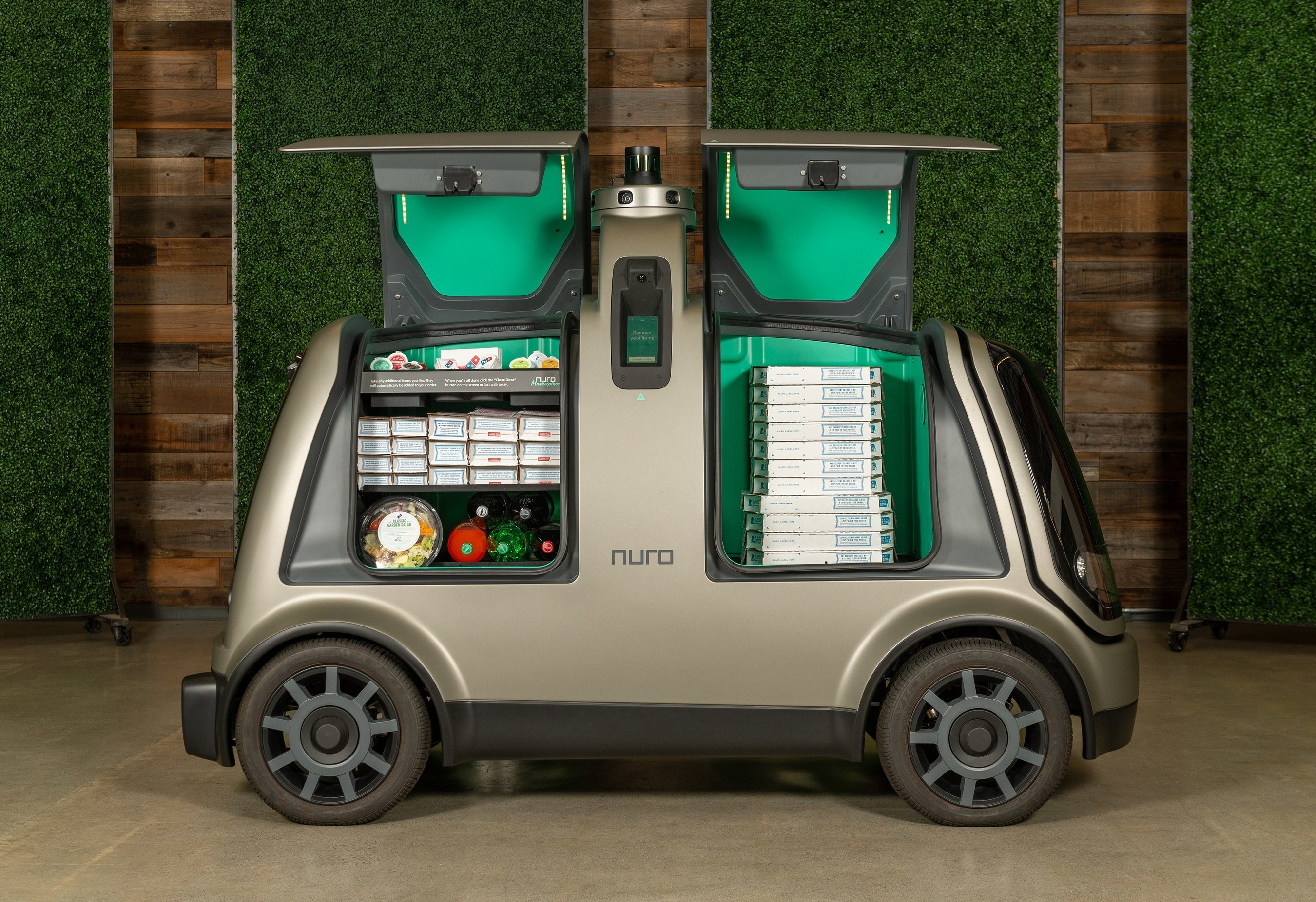 Domino S And Nuro Partner To Bring Autonomous Pizza Delivery To Houston