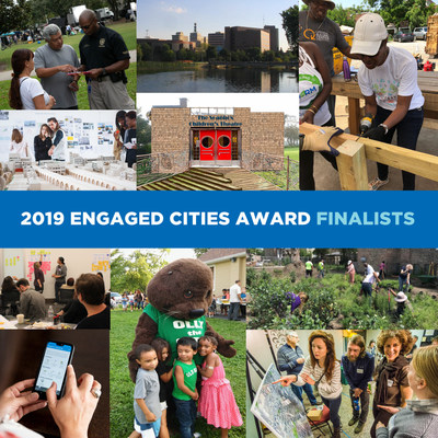 Cities recognized for working alongside citizens to create and implement solutions that improve lives and communities