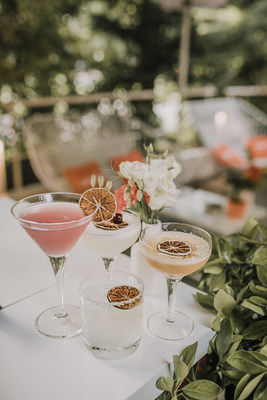 Cointreau's four classic cocktails (Cosmopolitan, White Lady, Margarita and Sidecar) (Cosmopolitan, White Lady, Margarita and Sidecar)