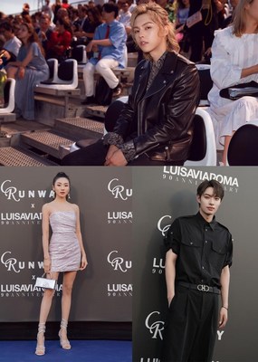 SECOO with Chinese celebrities in Celebration of the 90th Anniversary of LUISAVIAROMA