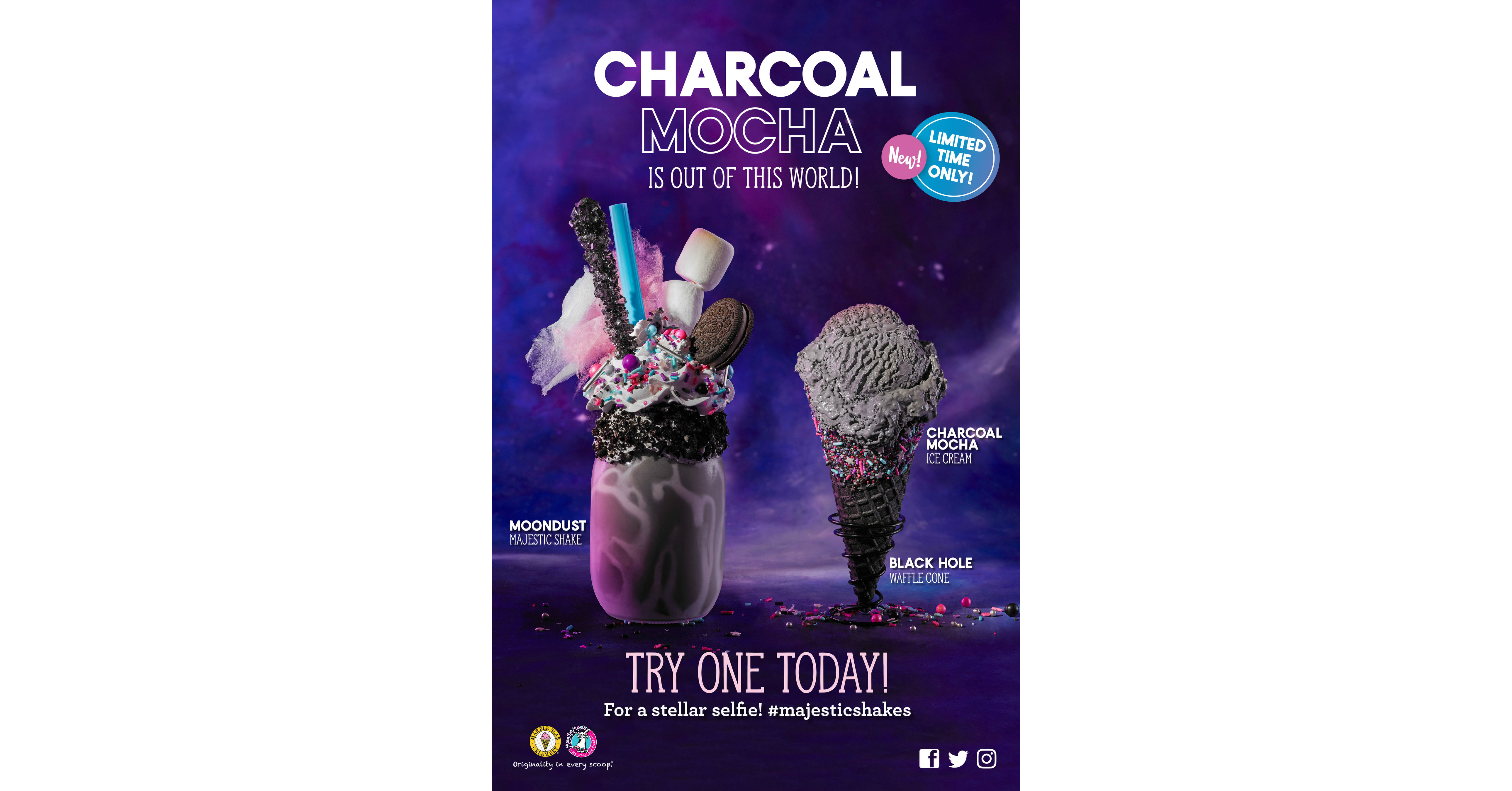 Marble Slab Creamery®'s New Charcoal Mocha Flavor Is Out ...