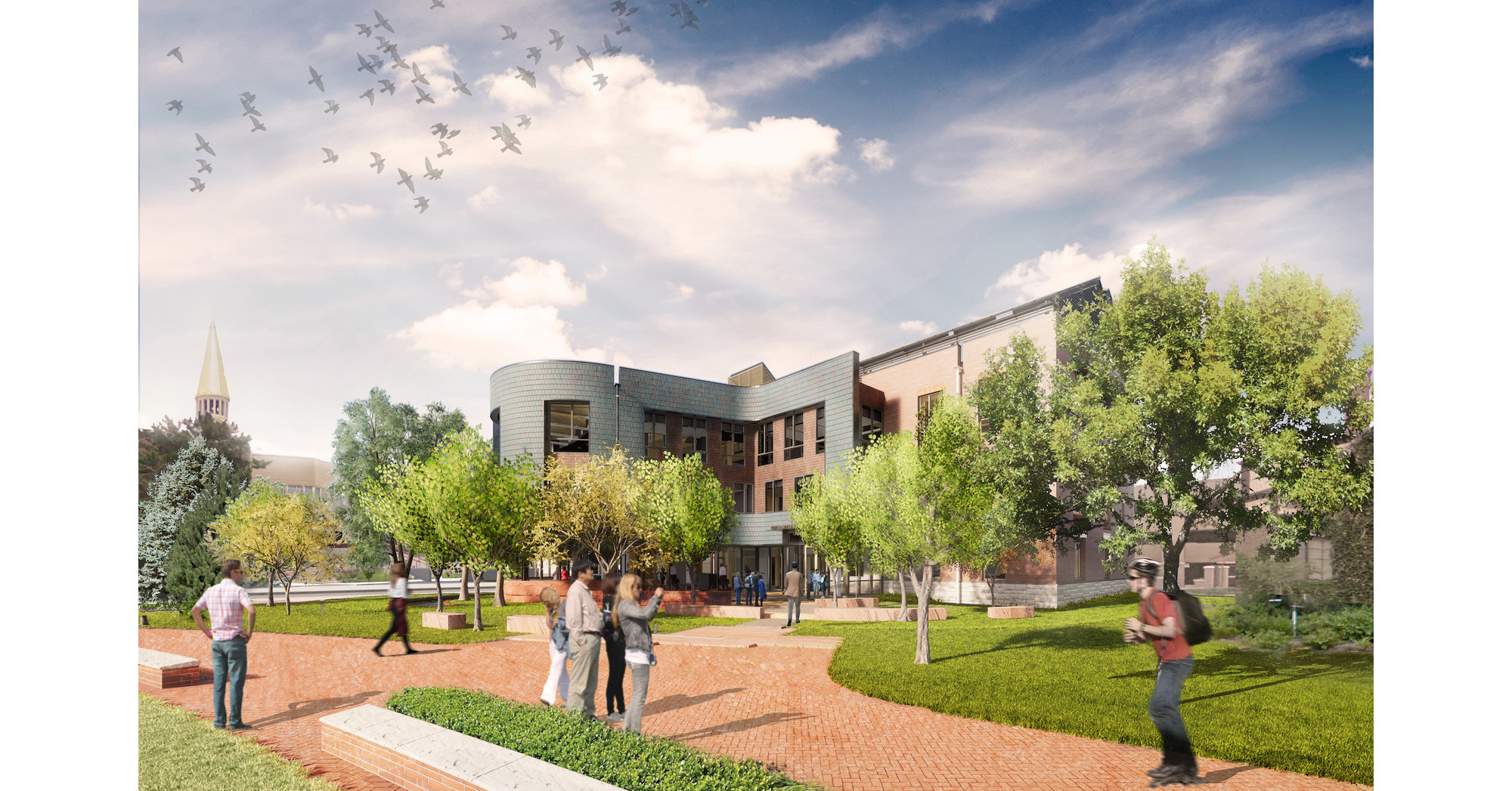 Design Team Celebrates Groundbreaking of University of Denver's Burwell