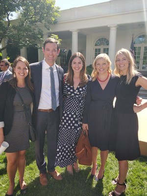 Take Command Health CEO, Jack Hooper, and his team chat about HRAs in the Rose Garden at the White House.