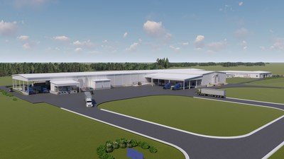 Lockheed Martin will expand its Camden, Arkansas, facility to include two new production buildings which will support manufacturing long range fires and PAC-3 missile defense capabilities, plus expanding current facilities, and hire more than 300 new people (artist rendering). Lockheed Martin will expand its Camden, Arkansas, facility to include two new production buildings which will support manufacturing long range fires and PAC-3 missile defense capabilities, plus expanding current facilities, and hire more than 300 new people (artist rendering).