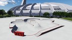 Un planchodrome de calibre international sur l'Esplanade du Parc olympique