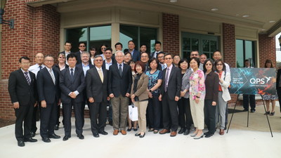 A large delegation of Taiwanese government and industry experts visits the QPS LLC Global Headquarters in Newark, DE.