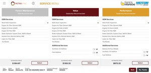 New PetraSync® Digital Service Menu Designed with Dealer-Inspired Features
