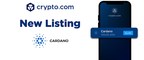 Crypto.com Lists Cardano's ADA