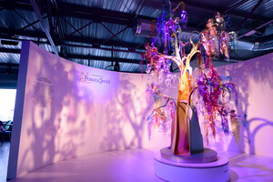 Art of the Wild Comes to Life in Paris at the Extravagant Launch of HyperNature, an Event by Perrier-Jouët