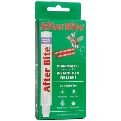 Two-thirds of pharmacists recommend After Bite ($3.99) to relieve itching, discomfort and pain from insect bites and stings.