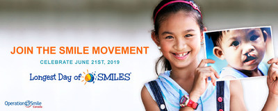 Join the SMILE movement this summer (CNW Group/Operation Smile Canada)