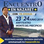 T. B. Joshua celebra reunión en Nazaret (Israel)