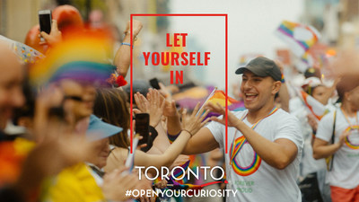 Tourism Toronto's new destination marketing campaign - Let Yourself In. (CNW Group/Tourism Toronto)