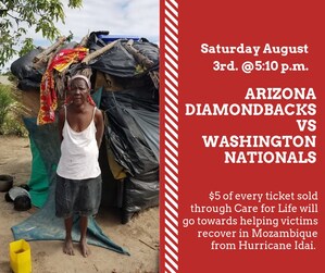 Care for Life Teams Up With Arizona Diamondbacks to Build and Repair Homes for Thousands of Victims in Mozambique