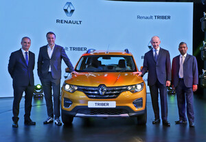 Estreno global de Renault TRIBER en la India