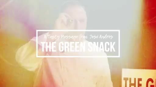Tasty message: The Green Snack