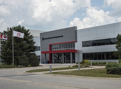 Toyota Motor Manufacturing Canada Inc. (TMMC) plant in Cambridge, Ontario. (CNW Group/Toyota Canada Inc.)