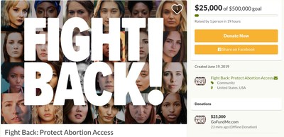 'Fight Back: Protect Abortion Access' GoFundMe Launched to Support ACLU, Planned Parenthood, & National Network of Abortion Funds