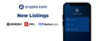 Crypto.com Lists Komodo's KMD, ARK, and Waltonchain's WTC
