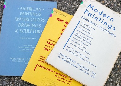 Sales Catalogs of Parke-Bernet Galleries - Artprice Archives 