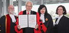 Law Society presents honorary LLD to The Honourable James Bartleman, O.C., O.Ont., at London Call to Bar ceremony