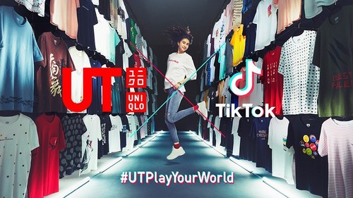 UNIQLO UT and TikTok team up to launch the first multi-market brand campaign #UTPlayYourWorld on TikTok