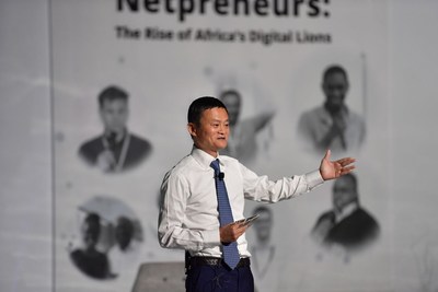 Jack Ma (PRNewsfoto/Chain Reactions Nigeria)