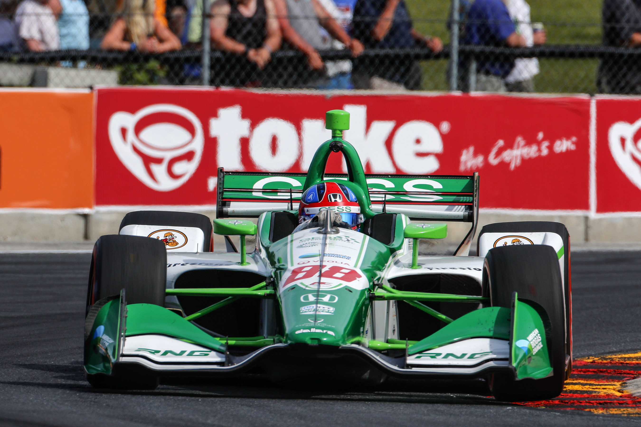Herta, Rossi Sweep Front Row for Honda in Road America Qualifying