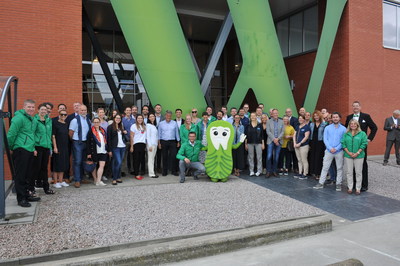 Employees and partners at WHIMZEES gathered to celebrate the grand opening of the company's new, BRC AA rated state-of-the-art manufacturing facility in Veendam, The Netherlands.