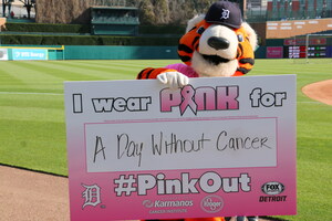 Detroit Tigers Pink Out the Park Friday, July 19, continues eight year tradition, bringing Fans and Community Together to Raise Awareness of Breast Health