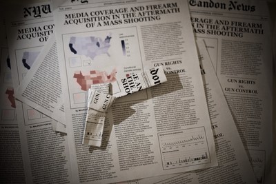 For the first time, researchers have shown a causal link between print news media coverage of U.S. gun control policy in the wake of mass shooting events and increases in firearm acquisition, particularly in states with the least restrictive gun laws.
