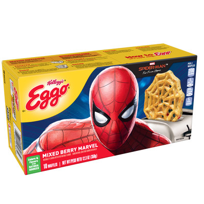 Spiderman Far From Home Dollar General Exclusive Comic Book Spider-Man Kellogg 