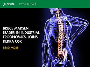 Bruce Madsen, Leader in Industrial Ergonomics, Joins DEKRA OSR