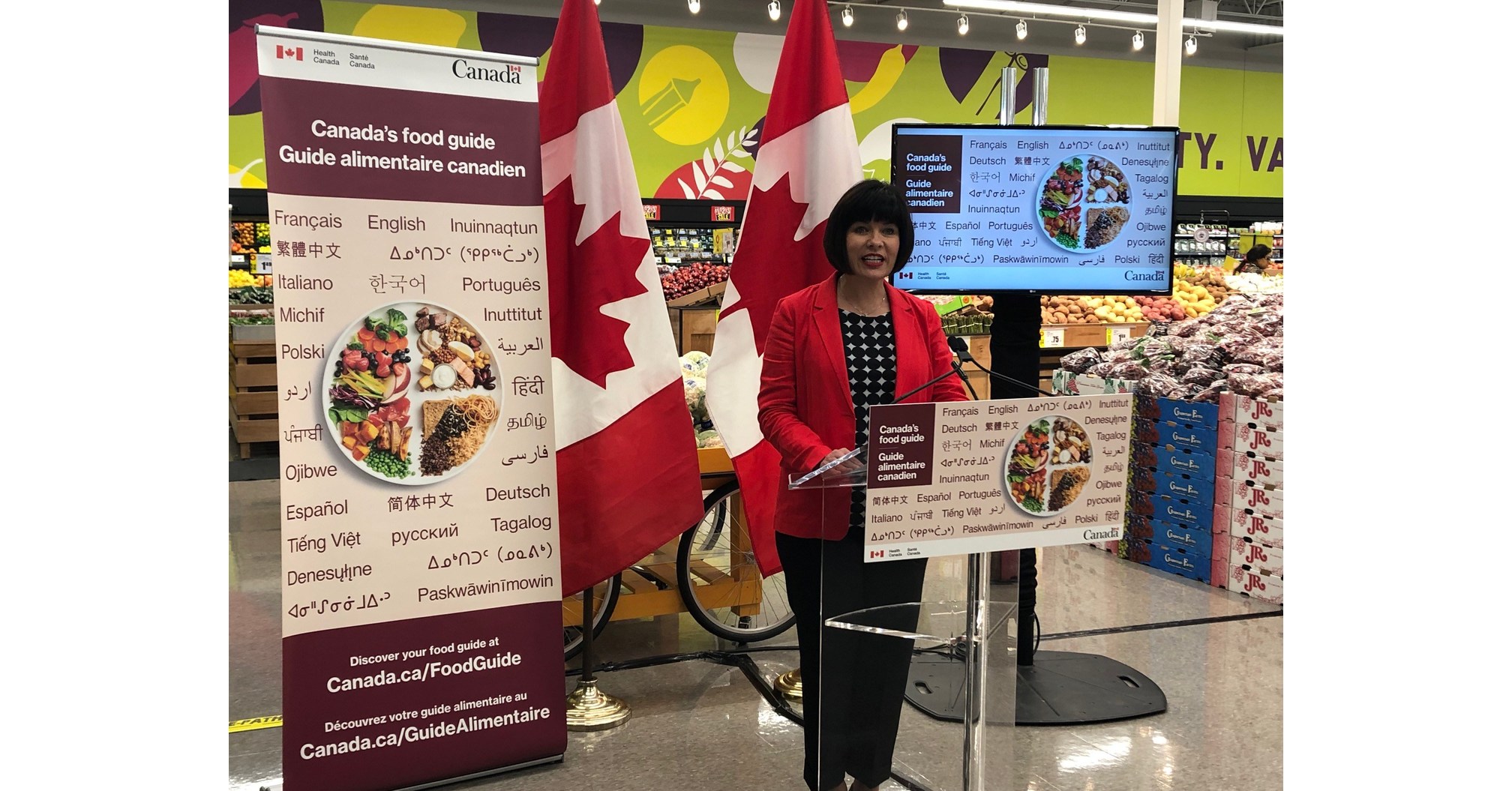 Health Canada unveils Canada's Food Guide Snapshot in nine Indigenous