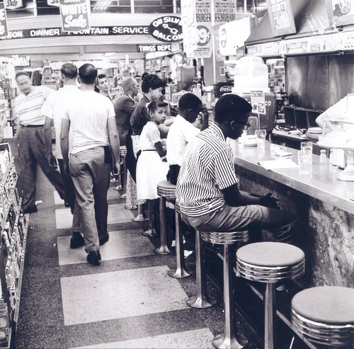 Ayanna Najuma, Age 7, Katz Drug Store, Oklahoma City (1958)