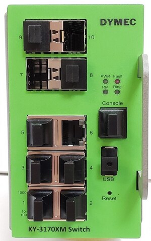 DYMEC's New Line of NSA Cyber-Secure Industrial Ethernet Switches &amp; Routers