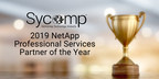 Sycomp Named NetApp Professional Services Partner of the Year at Third Annual Channel Connect Conference