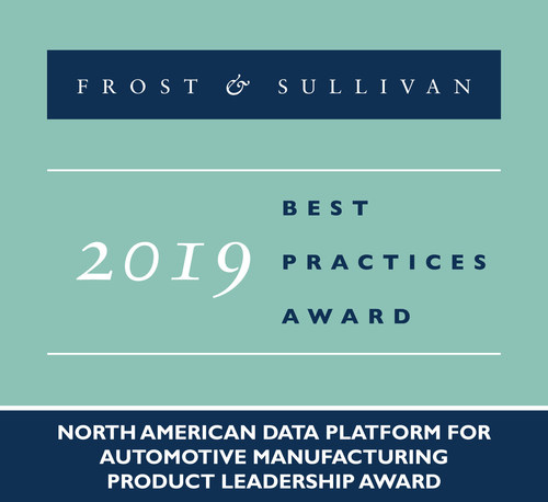 2019 North American Data Platform for Automotive Manufacturing Product Leadership Award