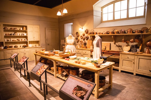 Fans of Downton Abbey can visit Mrs. Patmore’s kitchen in Downton Abbey: The Exhibition, opening at Biltmore Nov. 8, 2019.