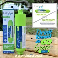 A Better GREEN NEW DEAL!  Announcing Clear2O® RV &amp; MARINE Water Filter Featuring 1 µicron Filter Performance is now Available at Wal-Mart Stores Nationwide