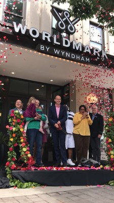 Wyndham Destinations celebrated the opening of the first timeshare resort in Downtown Portland, Ore. -- WorldMark Portland - Waterfront Park -- with a Rose City-inspired celebration, complete with a rose-ribbon cutting, rose petal confetti and a donation to the Oregon Food Bank.