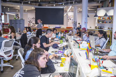 Class in session at the Wix Design Playground in New York City