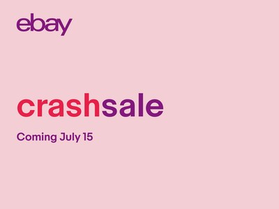 eBay will launch a Crash Sale beginning July 15 with summer savings on top brands and an additional wave of can't miss deals if Amazon crashes that day. Stay tuned for more details and even more chances to save throughout July.