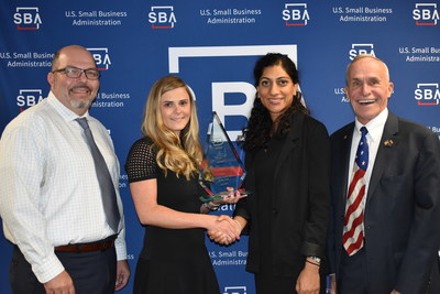 The Surety Place awarded National Surety Agency of the year by the SBA for the 2018 fiscal year *From left to right Aksel Firat, President The Surety Place, Megan Runde, VP of Contract Underwriting The Surety Place, Shavani Dubey, Deputy District Director Arizona District Office U.S. Small Business Administration, James Pipper, Lead Economic Development & District Surety Bond Guaranty Officer Arizona District Office U.S. Small Business Administration