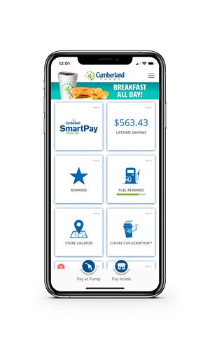 Cumberland Farms Launches New Loyalty And Payment App With Two Payment Options And Coffee Cup-Scription™ Program