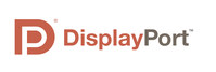 DisplayPort logo. DisplayPort delivers higher resolution, faster refresh rates, and deeper colors over a single cable.