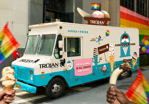 The Trojan Conecocktions Ice Cream Truck Hits the Streets of New York City, Bringing WorldPride a Sweet Celebration of All Penis Shapes and Sizes