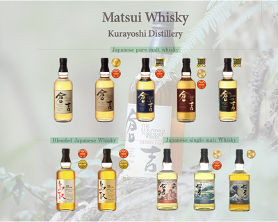 Matsui Whisky Line-Up