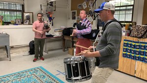 Davidson Scottish Arts Academy Holds Pipe And Drum Camp At St. John's Northwestern Military Academy